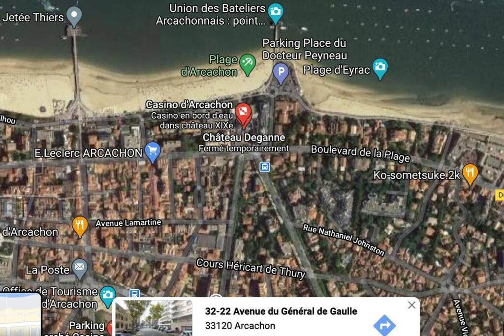 T2 Full Centre At 7 Min From The Beach Аркашон Экстерьер фото